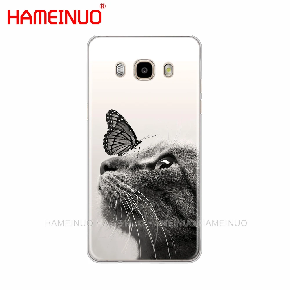 HAMEINUO чехол для телефона с подставкой-бабочкой на кошачьем носу Samsung Galaxy J1 J2 J3 J5 J7