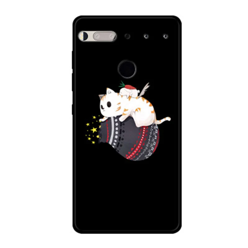 Мягкий чехол для телефона ESSENTIAL PH1 с милым мультяшным PH 1 защитный задней