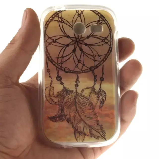 НОВЫЙ Мультфильм Сова Тигр Лев Перо Dreamcatcher Печати Телефон Случае Мягкая Кремния