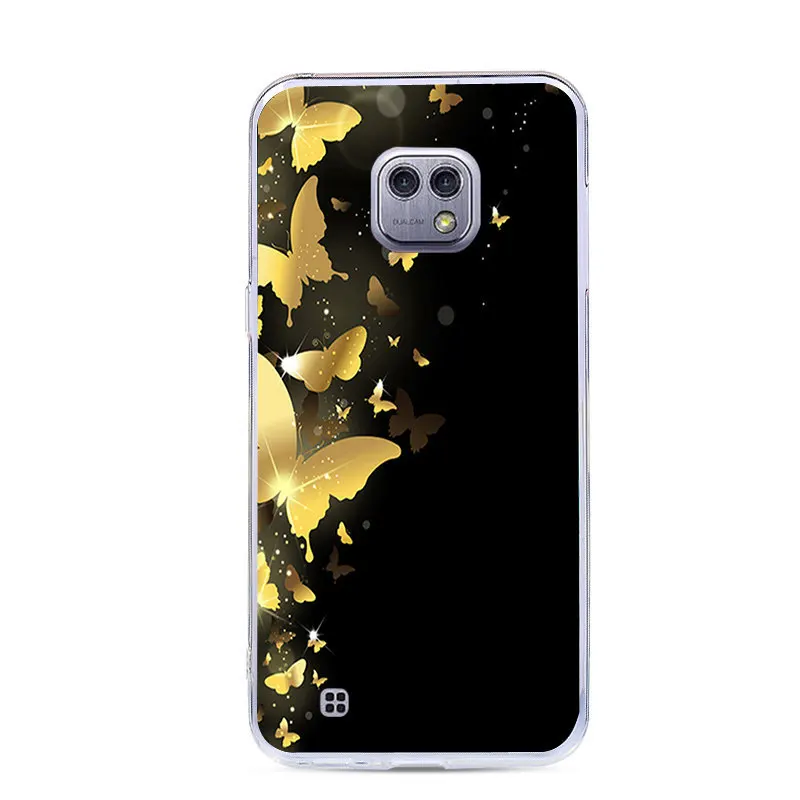 J&ampR Pattern Drawing Phone Cover For LG X Cam F650 K580 K580Y X-cam K580DS 5.2&quot TPU Soft Cartoon Cat Back Case Covers |