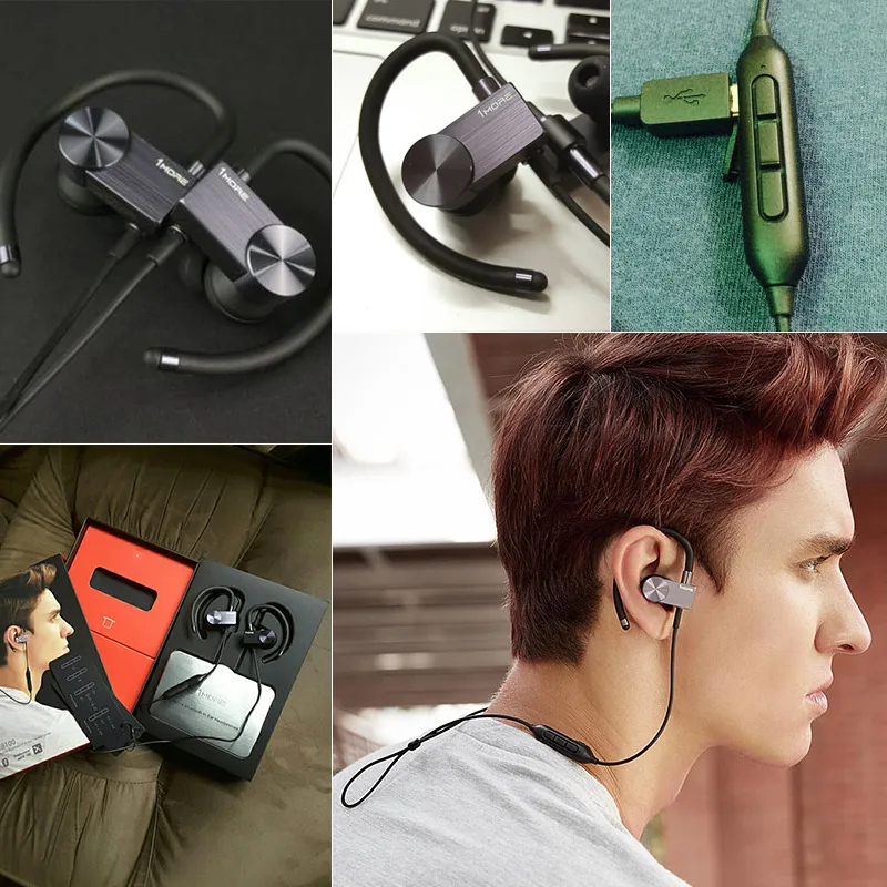 1 еще E1023BT Спортивная bluetooth гарнитура в уши беспроводные наушники для бега с