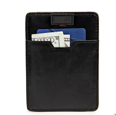 Gibo Auja Rfid Блокировка масло воск Натуральная кожа Винтаж держатель для карт Pull Tab кошелек мужские кошельки Органайзер короткий Противоугонный кошелек