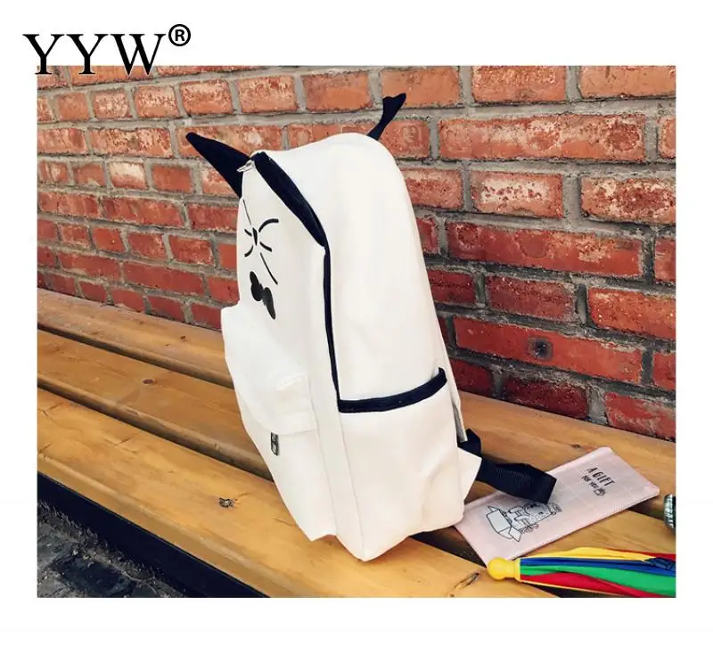 YYW 2018 розовый рюкзак с принтом женские холщовые школьные сумки для подростков