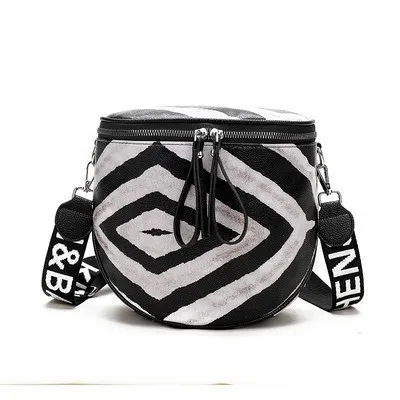 Zebra stripes Женская сумка-мешок с леопардовым принтом из искусственной кожи, сумки через плечо для женщин, сумки-мессенджеры, женские сумки через плечо, женские сумки через плечо - Цвет: Zebra stripes