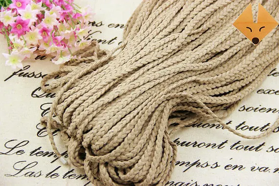 100Yds 6mm Korea Faux Suede Fabric Leather Flat Cord String Rope,Jewelry Beading String,For Bracelet & Necklace,DIY