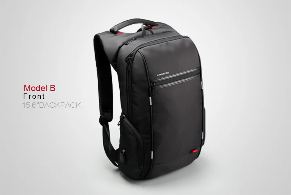 Нейлоновый рюкзак Kingsons 1" 14" 1" 15,6" 1" 17,4" для ноутбука с usb-портом для зарядки ноутбука, рюкзак, сумка для Macbook Asus IBM hp