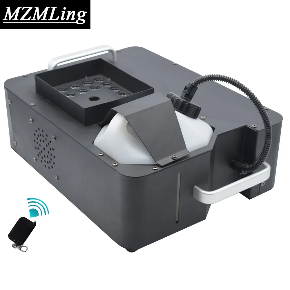 Супер светодиодный 1500 Вт RGB 3-в-1 для дым-машины 2.5L DMX512 дымовая машина с 24x3w светильник профессиональная сценическая машина DJ/бар/домашний распылитель, распылитель