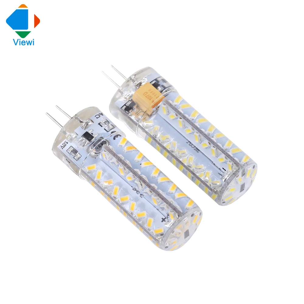 10x светодиодная подсветка G4 Ac/Dc 12 вольтовая лампочка лампа smd3014 81 светодиодов epistar
