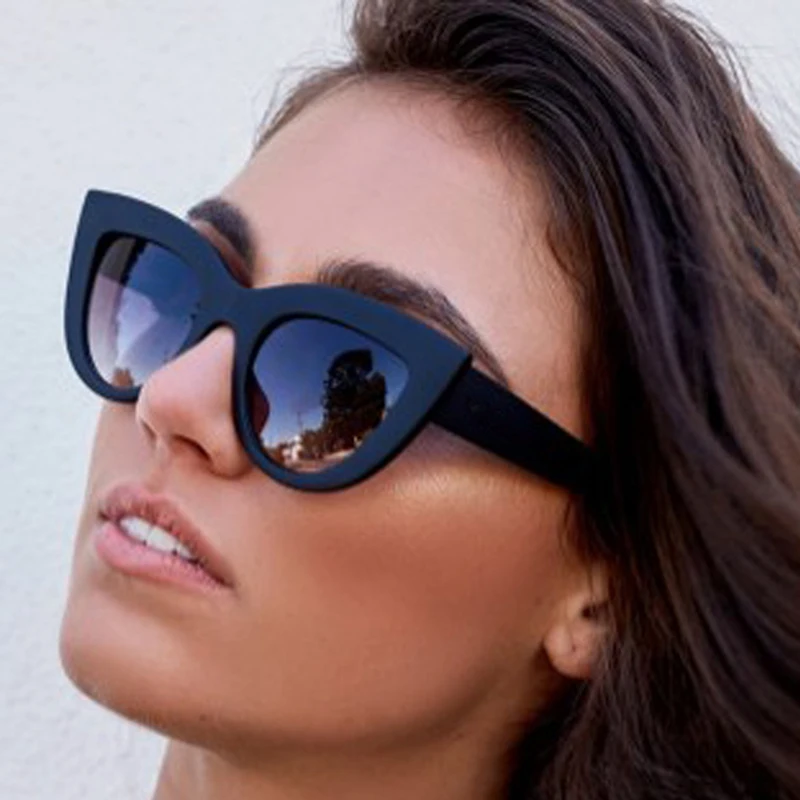 MLLSE новые женские солнцезащитные очки кошачий глаз брендовые дизайнерские