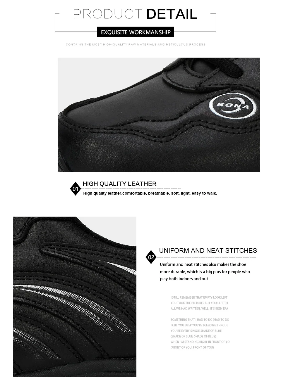 BONA/Новинка года; дизайнерская обувь; chaussure homme; уличная Мужская обувь для бега; спортивные кроссовки; Мужская Спортивная обувь; удобная мужская прогулочная обувь