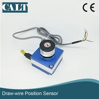 depth distance measuring cable string pot transducer 1500mm digital pulse output displacement sensor cesi s1500