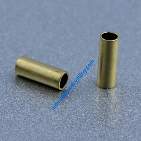 Copper Tube Conntctors Tubes jewelry findings 1.8*5 mm ship free 30000pcs copper tube Spacer beads