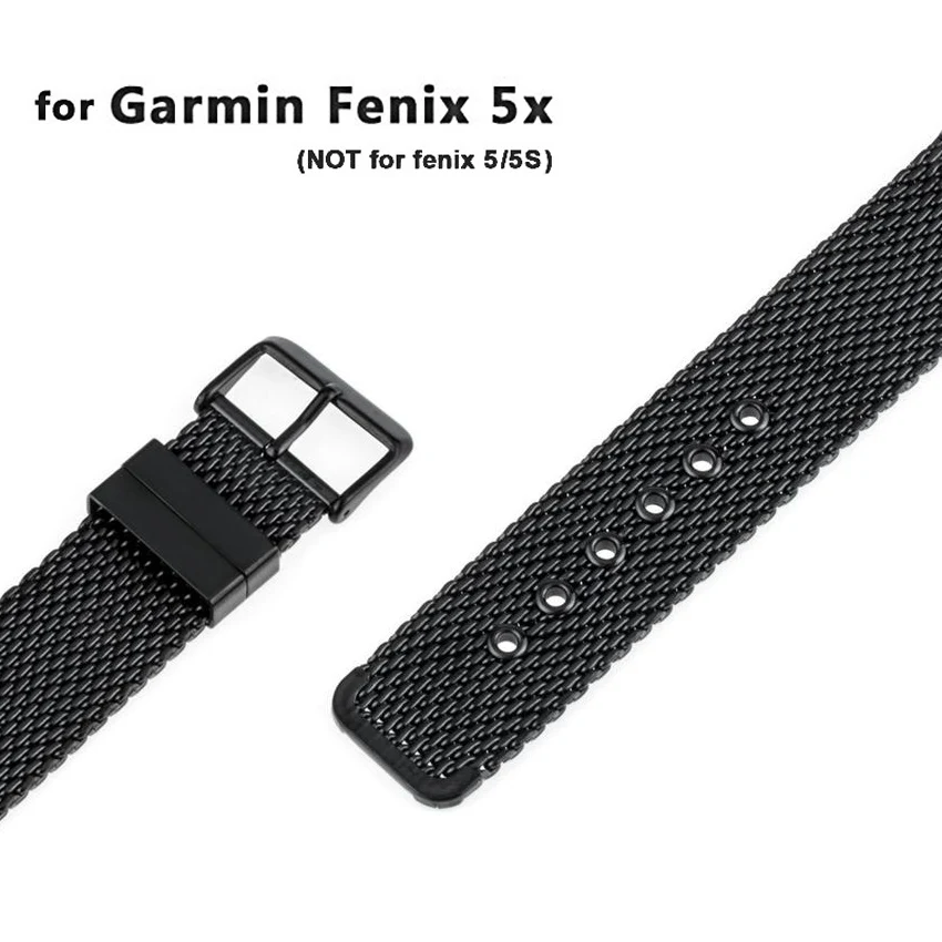 Ремешок из нержавеющей стали для наручных часов Garmin Fenix 5X/Fenix 3/Fenix 3 HR|garmin band|garmin