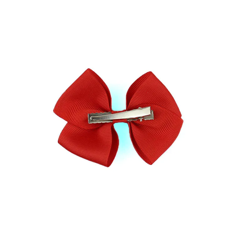 20Pcs/set 3.5 inch Kids Girls Handmade Ribbon Bows Barrettes Clip Boutique Girl Hair Bow Accessories 594 | Детская одежда и обувь