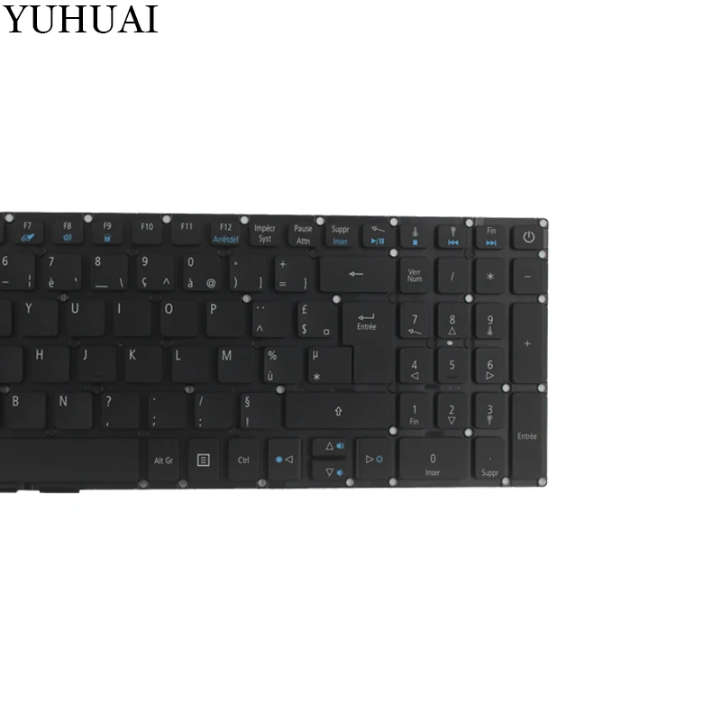 Новая Французская клавиатура для ноутбука ACER Aspire E15 E5 576 576G 5762 FR Клавиатура с