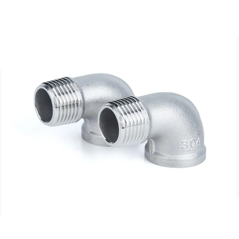 1/8 &quot1/4&quot 3/8 &quot1/2&quot 3/4 &quot1&quot Женский x Мужской BSP резьбовой локоть угловой SS304