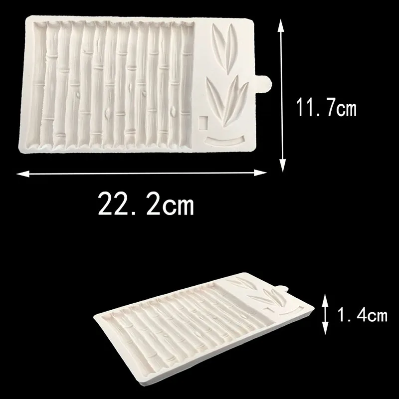 Бамбуковая силиконовая форма для помадки инструменты украшения торта