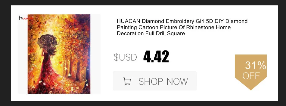 HUACAN 5D DIY Алмазная картина мультяшная игрушка медведь полная круглая дрель алмазные аксессуары мозаичная картина стразы украшение