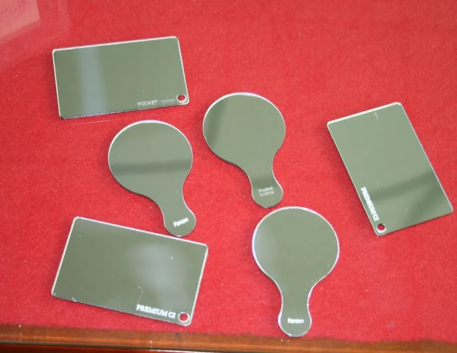 Small Size Acrylic Mirror Credit Card Pocket | Дом и сад