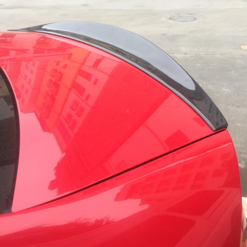 S4 HK Style Carbon Fiber Rear Spoiler Wing for Audi A4 B8 4Door 2009-2012 | Автомобили и мотоциклы