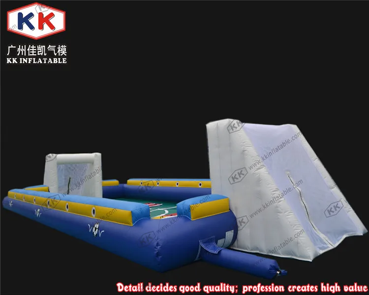 Самый популярный надувной стадион надувные спортивные игры Надувное футбольное