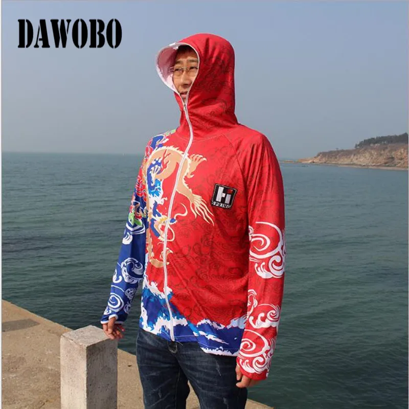2018 Новое поступление наружная спортивная одежда Рыбацкая рубашка с капюшоном