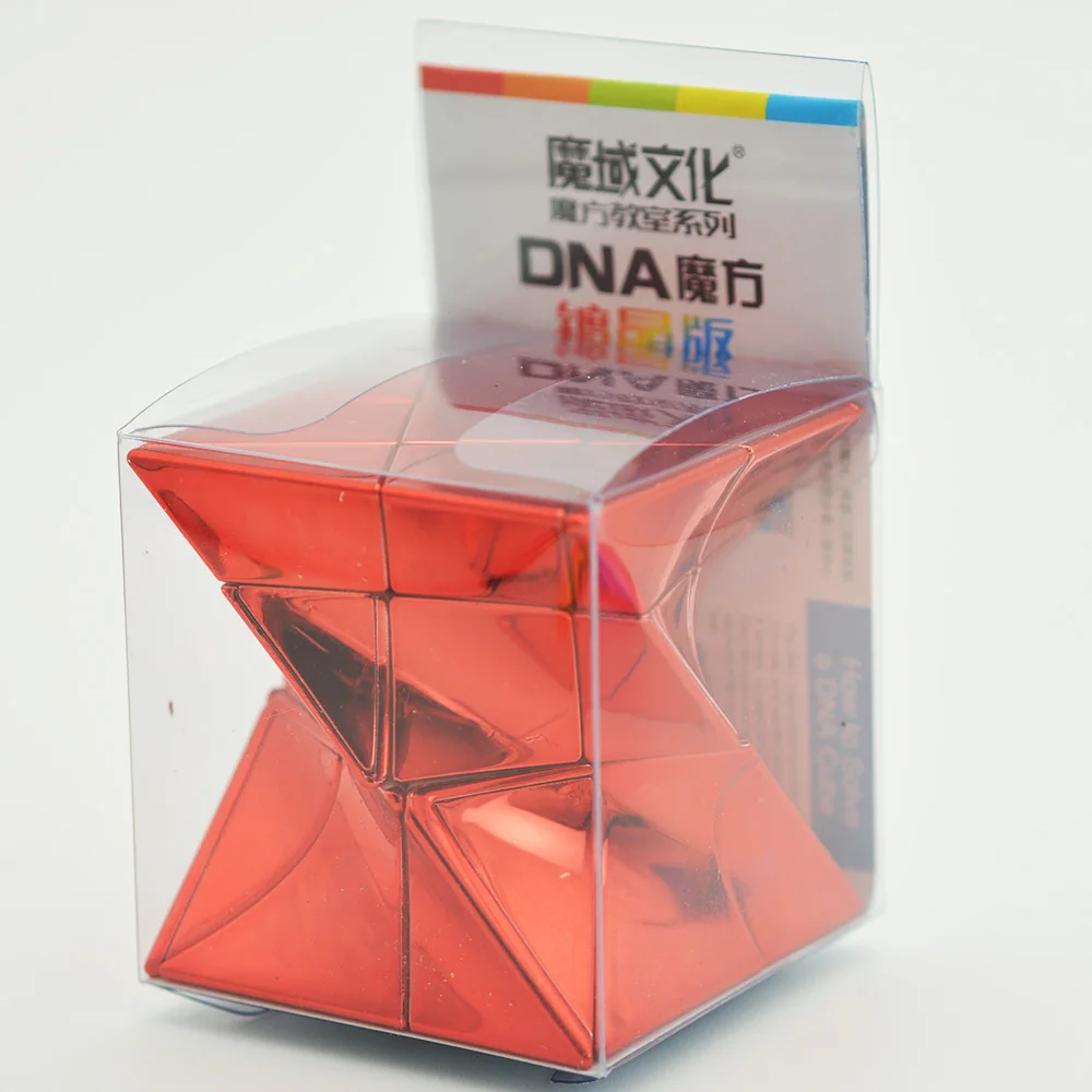 Оригинальный Moyu Mofangjiaoshi DNA Fisher волшебный куб синие красные Пазлы скоростной Magico