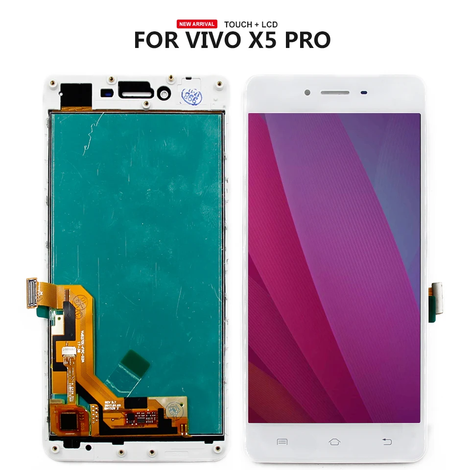 ЖК дисплей с сенсорным экраном и дигитайзером в сборе для Vivo X5 Pro бесплатные