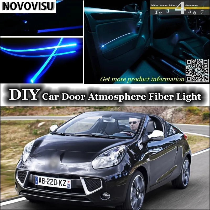 Novovisu для Renault Wind подкладке окружающий свет атмосферу волоконно-оптического