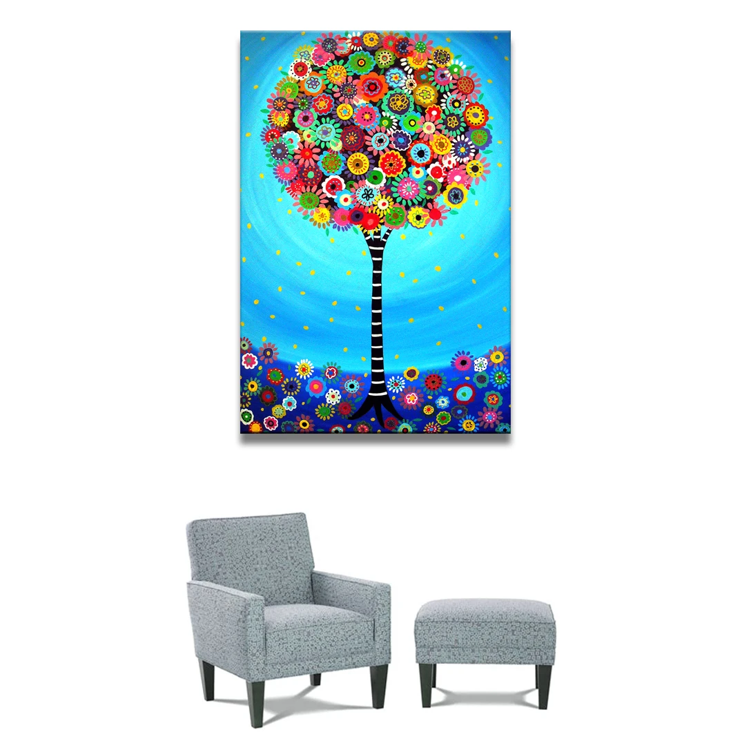 Алмазная картина полный квадрат &quotабстрактное дерево&quot алмазная вышивка набор