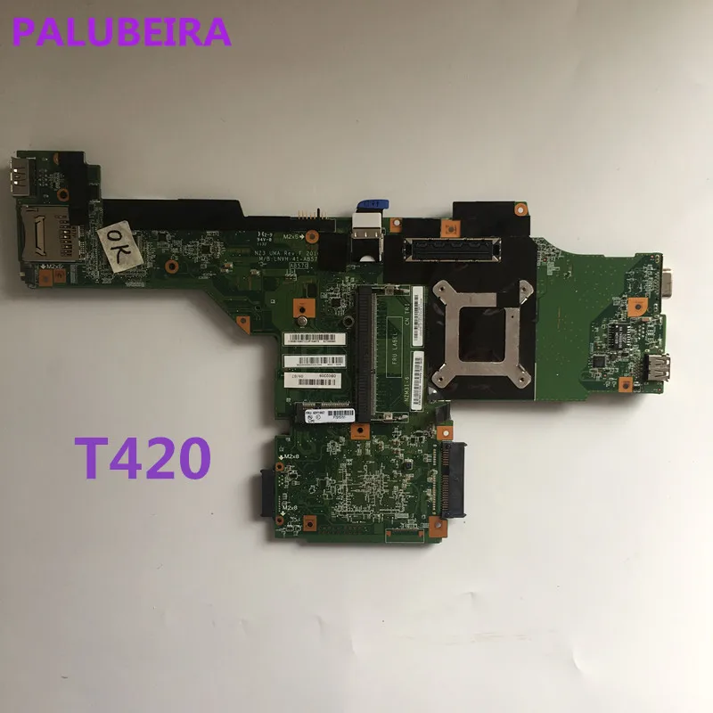 Материнская плата для ноутбука Lenovo T420 модель 04Y1932 63Y1697 протестированная