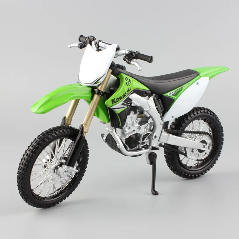 KAWASAKI KX 450F 1/12 Maisto KAWASAKI KX450F грязь мотокросс эндуро шкала для езды на велосипеде мотоцикл литые игрушки модель гоночный автомобиль миниатюрный AMA Суперкросс GP - Цвет: KAWASAKI KX 450F