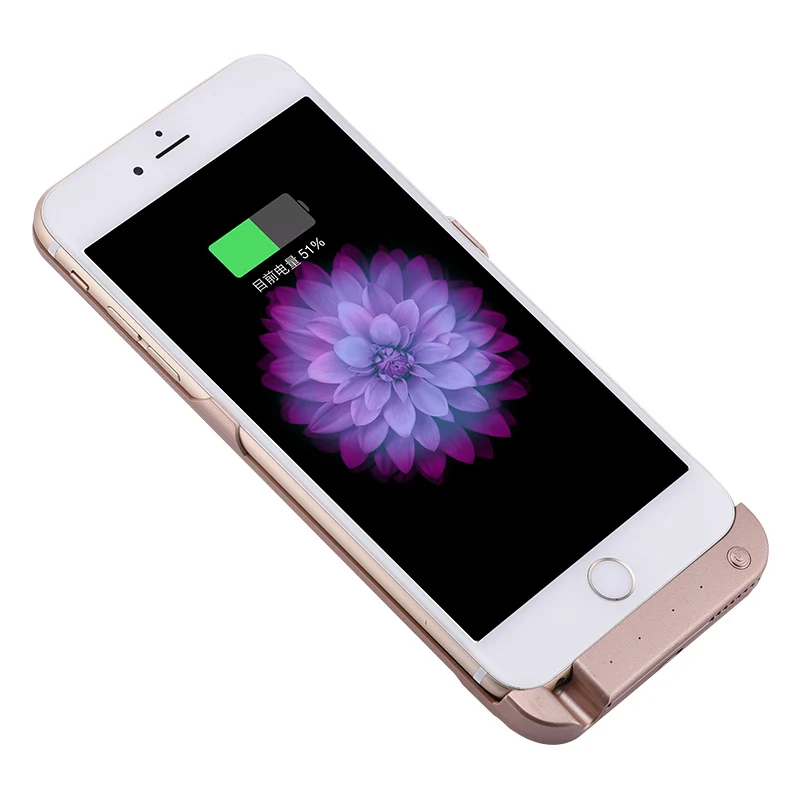 Внешний аккумулятор 10000 мАч зарядное устройство чехол для iPhone6 plus 6splus 5 дюймов