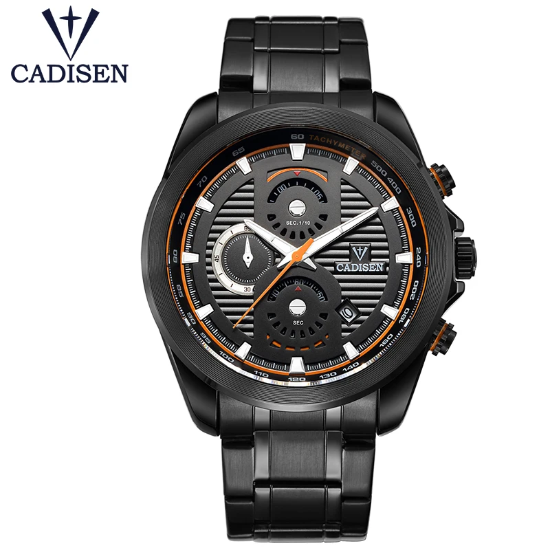 Новинка 2017 мужские часы из нержавеющей стали первоклассные роскошные с