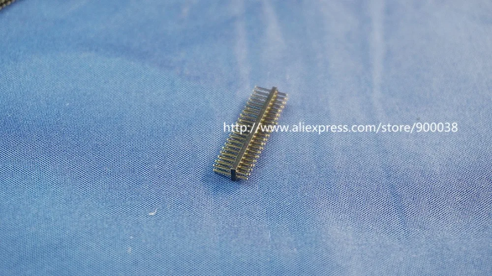 10 шт. 2x20 P 40 pin 1 27 мм Шаг штыревой разъем типа папа двухрядные мужские прямые