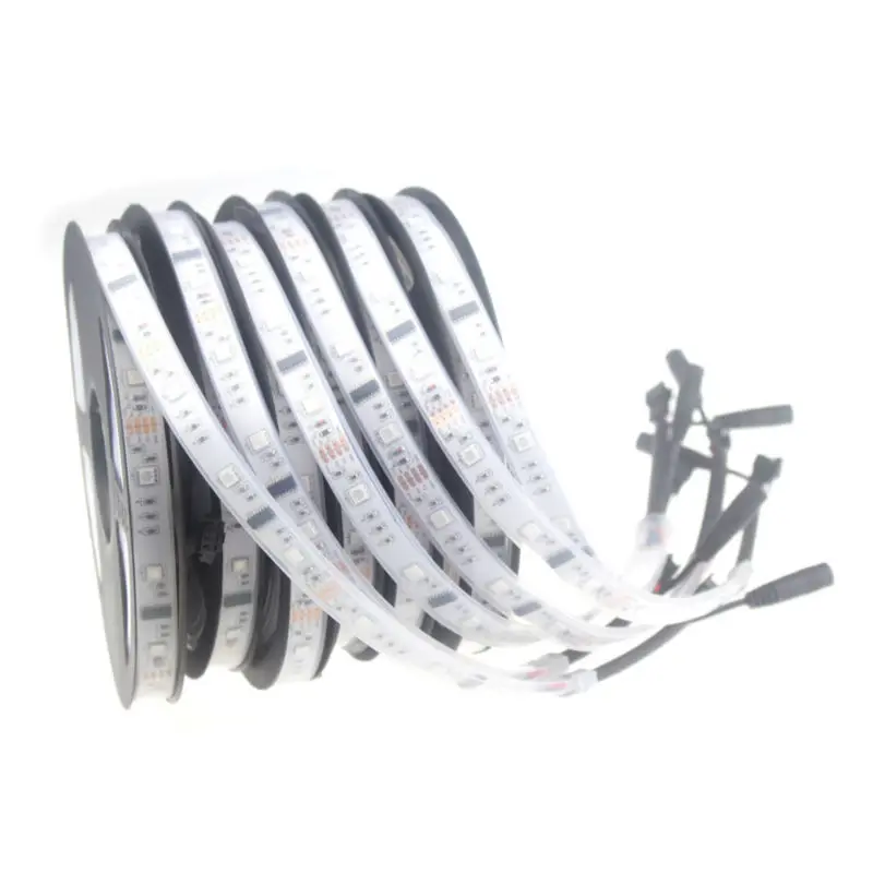 Цифровая лента постоянного тока 12 В lpd 6803 smd5050 rgb Светодиодная Адресуемая ic6803