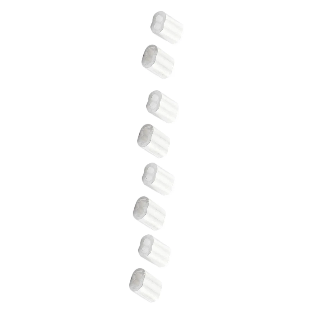 MYLB 50Pcs 15 мм алюминиевые песочные часы обжимной рукав для 3 троса|sleeve crimp|sleeve