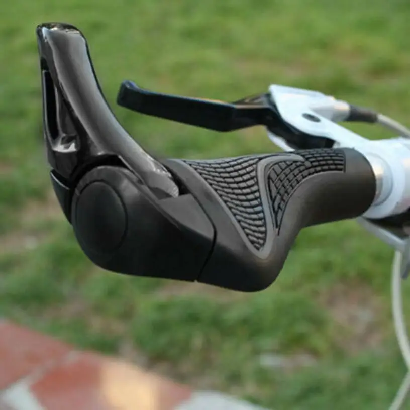 Детали для велосипеда MTB наконечники руля резиновая и алюминиевая ручка