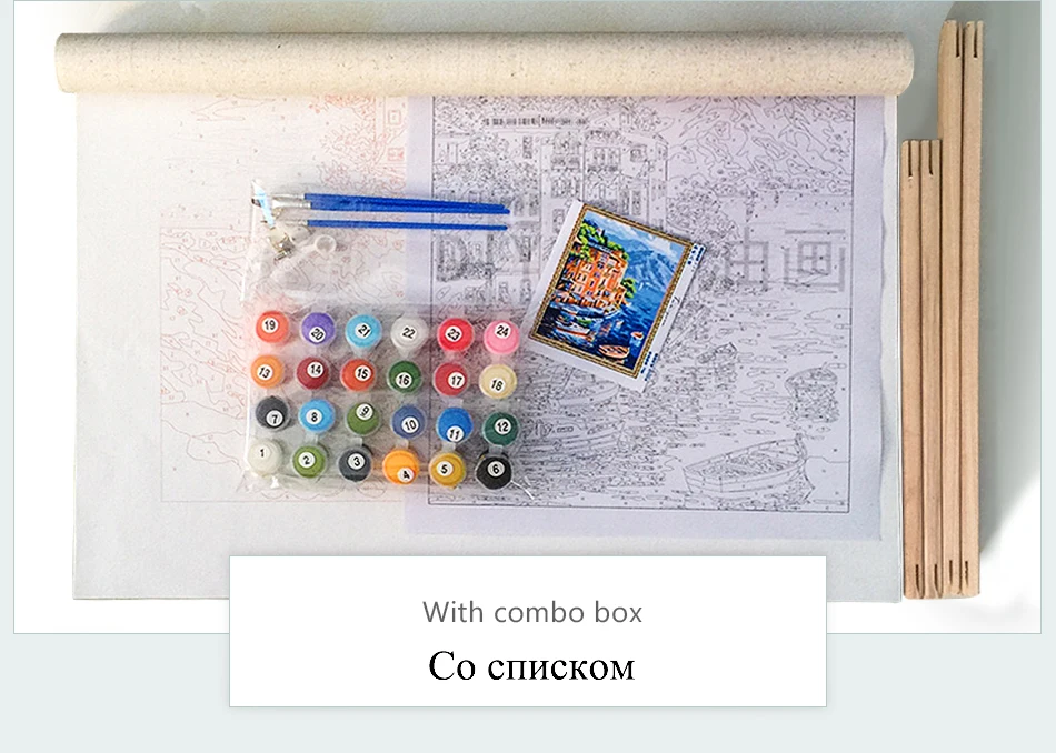 Звезда Луна волк Абстрактная живопись Diy цифровая картина маслом цифры Современная Настенная картина для картина на стену для дома