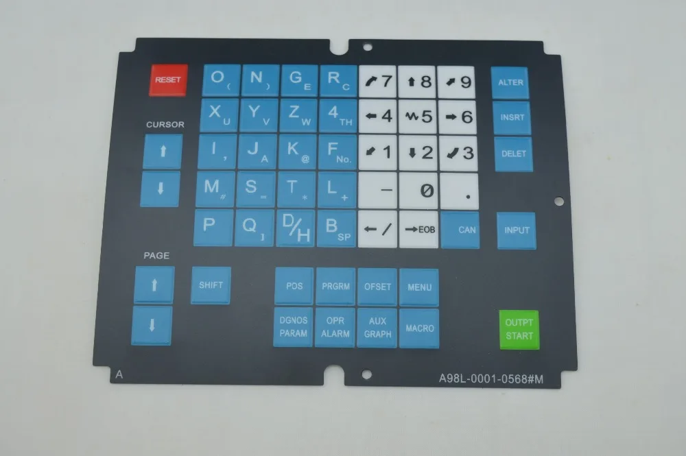 A98L-0001-0568#M A98L00010568 Control Machine Operation Panel Keypad Membrane for FANUC CNC Repair Free shipping | Обустройство дома