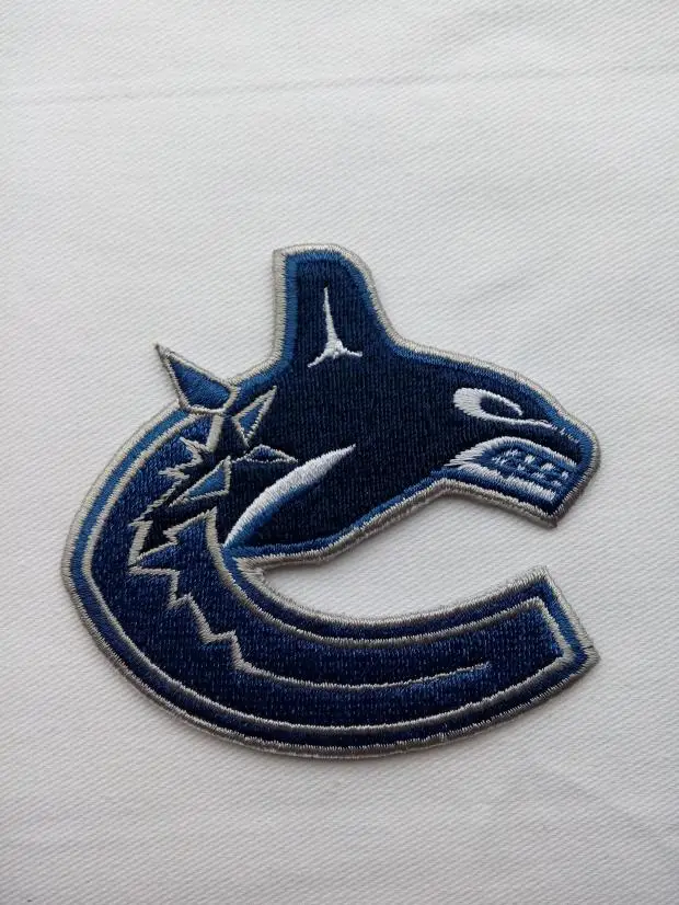2 шт./лот Национальная хоккейная лига клубная команда Canucks логотип Железный На