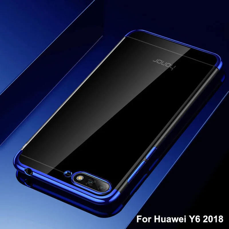 GodGift Huawei Y6 Prime 2018 чехол Роскошный силиконовый мягкий для Y6Prime задняя крышка чехлы