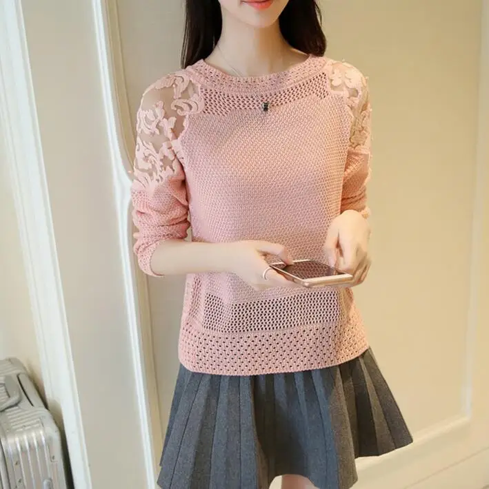 Korean Casual Pullover Women Sweater Winter Autumn Loose Knitted 2017 New Fashion | Женская одежда