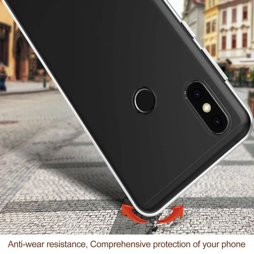 Для Xiaomi Redmi 3 3S 4 5 6 Note 2 4X 5A 6A Prime Pro ультратонкий прозрачный мягкий силиконовый чехол