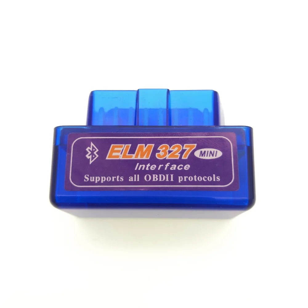 Супер Мини ELM 327 bluetooth OBD диагностический сканер для OBD 2 протокол автомобиля Поддержка Android, Apple оконные рамы