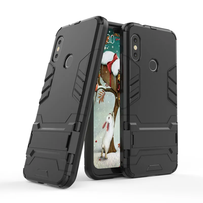 Чехол подставка для Xiaomi Mi A2 Lite 6X 5X A1 с подставкой Redmi 5 Plus Note 5A Pro|Чехлы-накладки| |