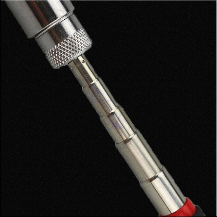 1pc Telescopic Pick Up Tool Magnetic Mini LED Magnet For Picking Screwdriver Nuts And Bolts Metal Screw Hand Tools | Инструменты