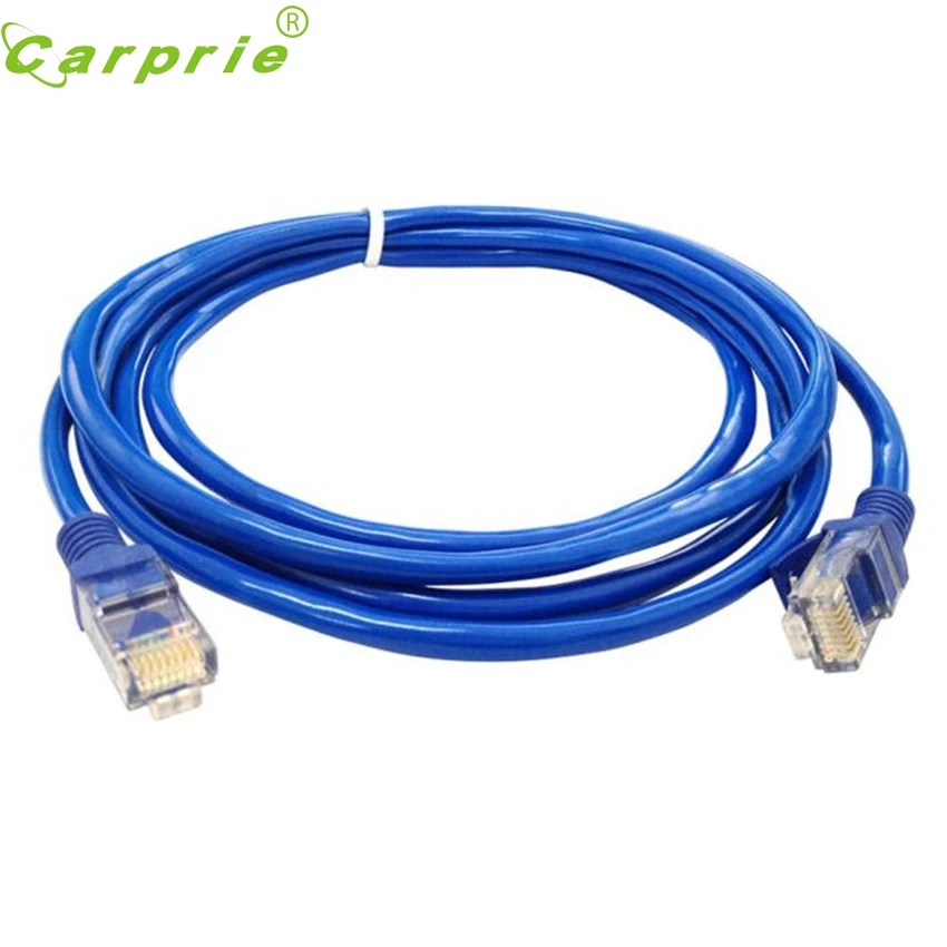 Кабель Ethernet CARPRIE E5 кабели Lan 2017 синий Интернет LAN CAT5e сетевой кабель для