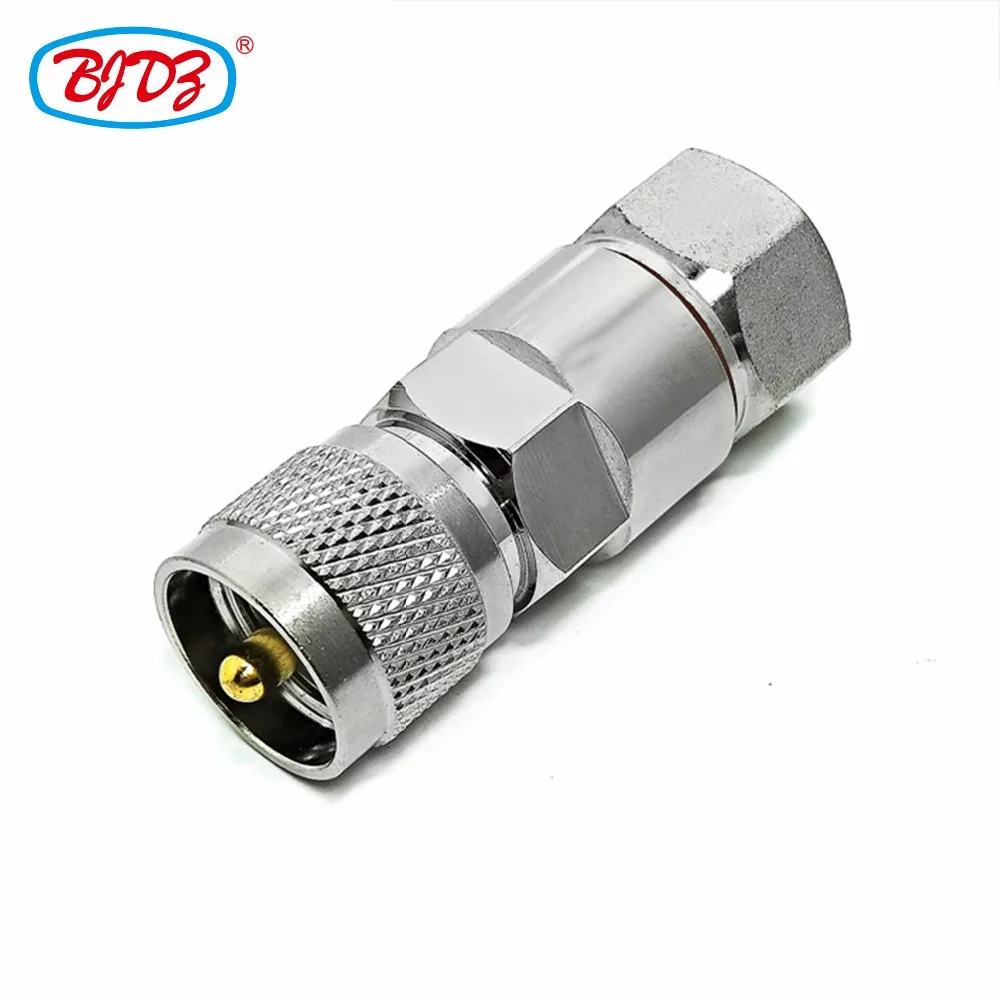 

Free Shipping RF Coaxial UHF Connector UHF Male(Plug) Clamp for LDF4 1/2 Cable