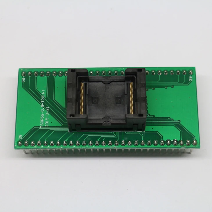 10 шт./лот ANDK TSOP56 Opentop программируемая розетка 0 5 IC тестовая Flash Burn in Socket Adapter Высокое
